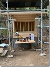 温泉寺 鐘楼堂修復並びに明神社重建【建方】〈豊岡市〉 (7)