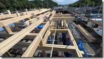 類農園会議棟新築工事【建方】〈奈良県宇陀市〉 (8)