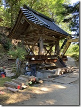 温泉寺 鐘楼堂修復並びに明神社重建【曳き工事】〈 (2)
